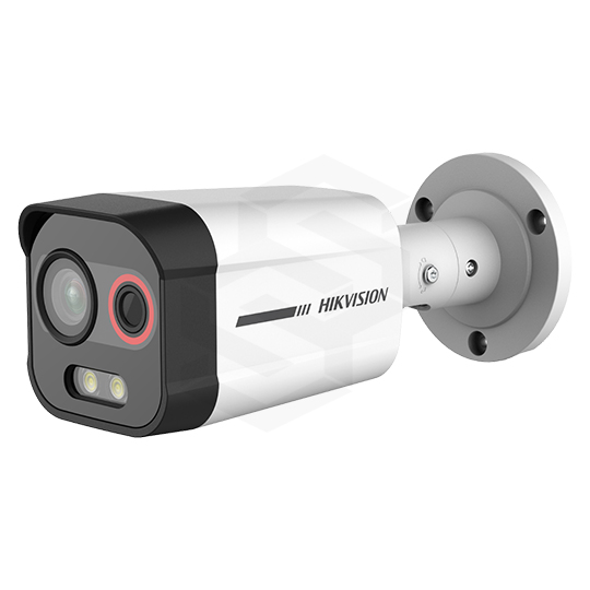 CAMARA IP TUBO TERMICA 2,6MM DUAL OPTICO COLORVU 4MP 6MM