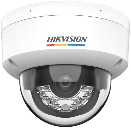 [DS-2CD1127G2H-LIU] CAMARA IP DOMO CON LUZ HIBRIDA COLOR VU 2MP L 28MM CON MICROFONO