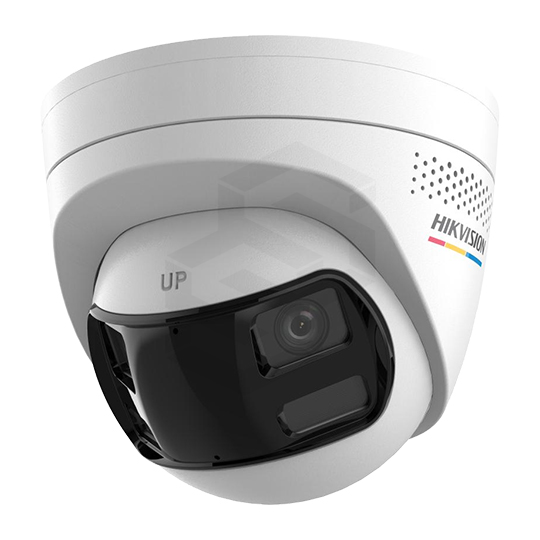 CAMARA IP TURRET LUZ LUZ HIBRIDA COLORVU 3K L 28MM PANORAMICA 180°