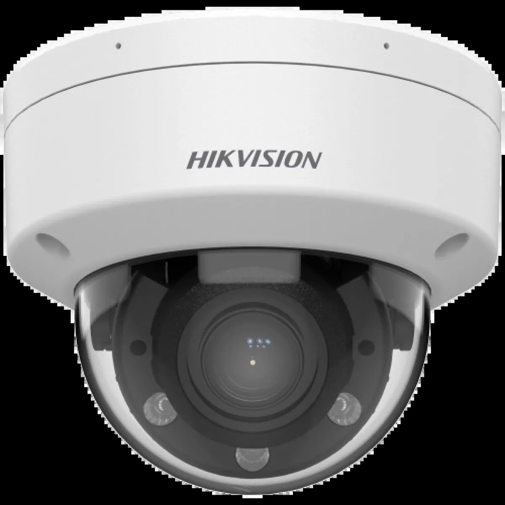 CAMARA IP DOMO EXTERIOR LUZ HIBRIDA 4MP L28-12MM CON MICROFONO Y AUDIO