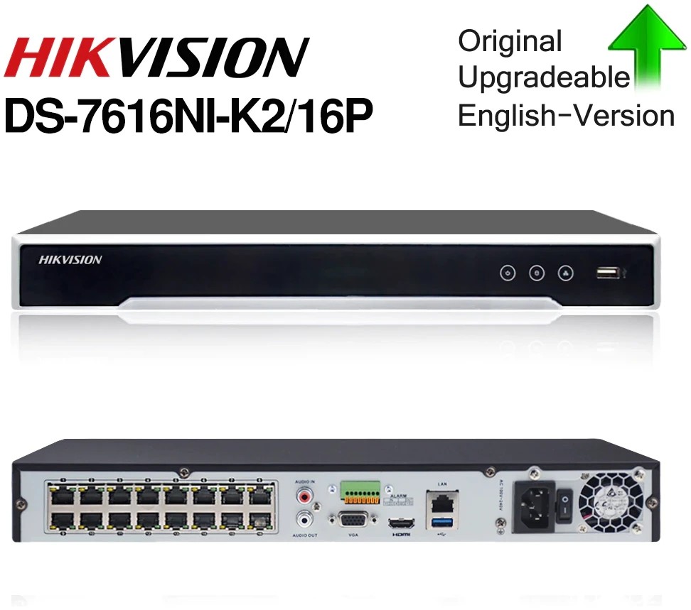 Nvr 16Ch Capacidad 40Mb 2Hdd 16 Poe16Ch Ip 8Mp Tasa 160MbpsSe Admiten Cámaras De Red De TercerosPlug &amp; Play Con Hasta 16 Interfaces Poe IndependienteH.265/H.264/Mpeg42Hdd 6Tb C/U8Ch Poe Max 120WIncluye Fuente 110Vac