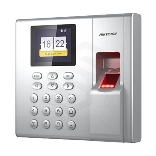 [DS-K1T8003EF] CONTROL DE TIEMPO Y ASISTENCIA Y ACCESO CON HUELLA Y PROXIMIDAD CON PANTALLA LCD TCP/IP HIKVISION