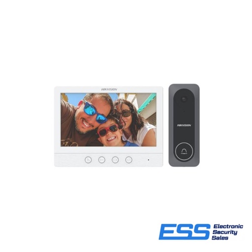 [DS-KIS212] Kit Video Portero Ds-Kb2411-Im+Ds-Kh2220 AnalogoPantalla Colores 7  Tft Lcd (800 × 480)Micrófono Omnidireccional Integrado,Altavoz IncorporadoSupresión De Ruido Y Cancelación De EcoDim.: 195,8X132,8X18,39Mm