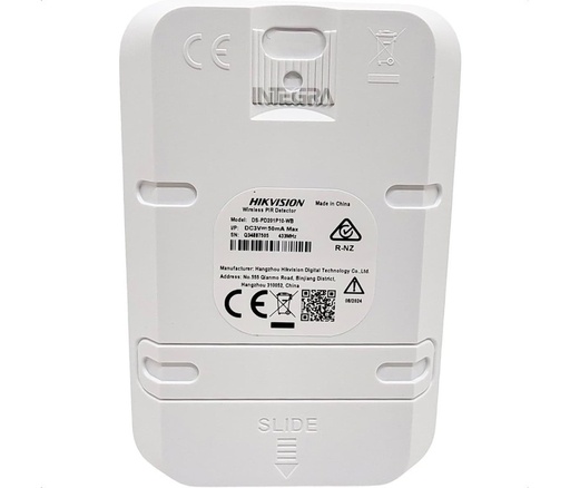 [DS-PD201P10-WB] DETECTOR DE MOVIMIENTO INALAMBRICO HIKVISION