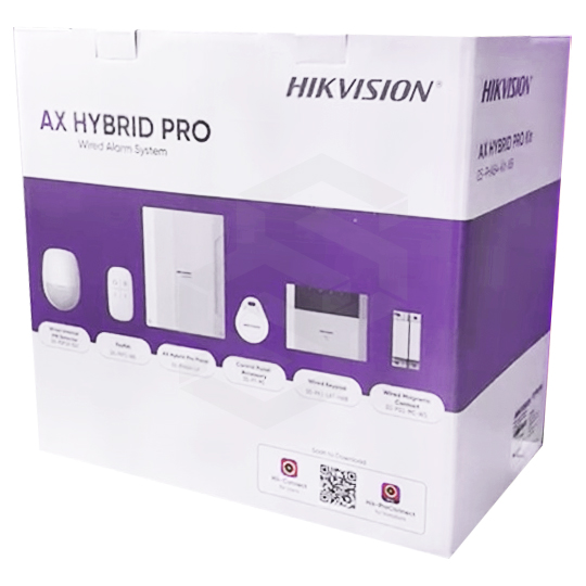 KIT DE ALARMA HIBRIDA DE 8 ZONAS EXPANSIBLE A 64