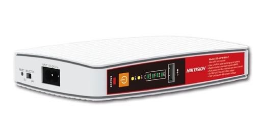 [DS-UPS18D-Z] MINI UPS 18W CARGADOR PORTATIL 5/9/12/15V POE 10/100MBPS USB