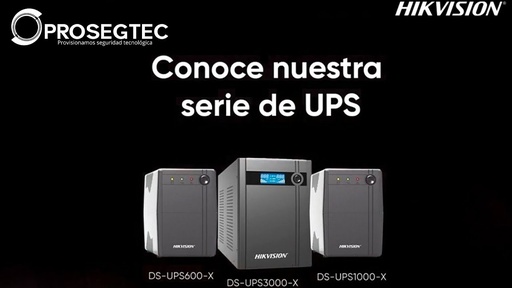 [DS-UPS3000-X] UPS HIKVISION 3000VA/1800W 6 SALIDAS 4 BATERIAS 12VDC 9AMP 120V