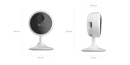 [CS-CB1-R100-1K2WF] CB1 1080P CAMARA INTERIOR IP CON BATERIA EZVIZ 2MP L 2,8MM