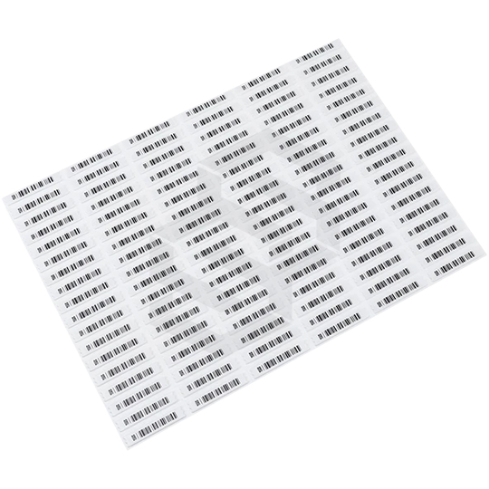 [ZK-PACKX108-AMTAG1] PAQUETE DE 108 TAG ETIQUETA ADHESIVA DE ALUMINIO AM