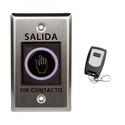 [ZK-TLEB102-R] BOTON DE SALIDA DON`T TOUCH CON CONTROL REMOTO