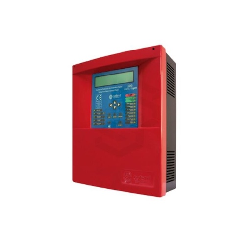 [CF-CLYON02BROJ] CENTRAL COMPACTA LYON 2 BUCLES Y 99 PUNTOS PUERTA ROJA