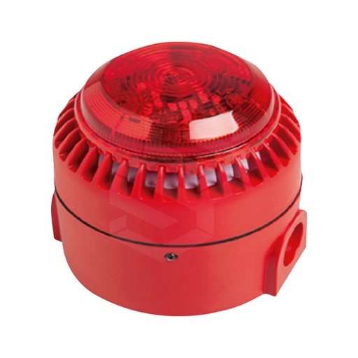 [TS-002996] SIRENA ANALOGICA LYON CON LUZ Y AISLADOR DE BUCLE