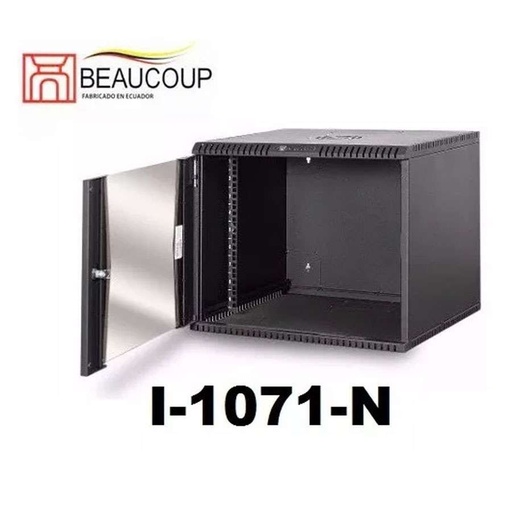 [BE-09-I1071] GABINETE 9UR DE PARED PUERTA DE VIDRIO