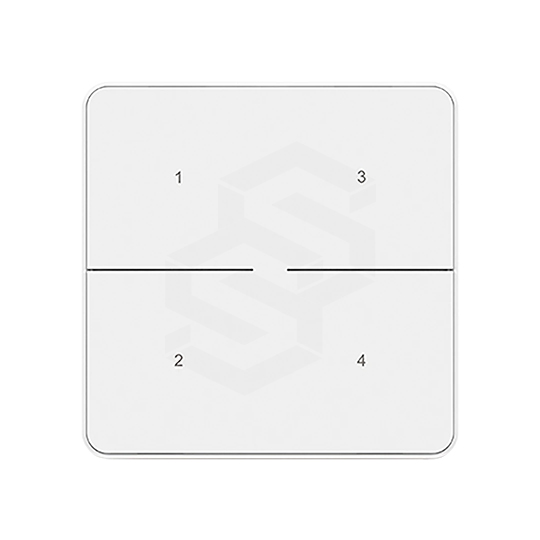 [BR-SR3-4KEY] INTERRUPTOR INALAMBRICO INTELIGENTE 4 BOTONES