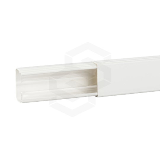 CANALETA 40 X 25 BLANCA SIN DIVISIÓN