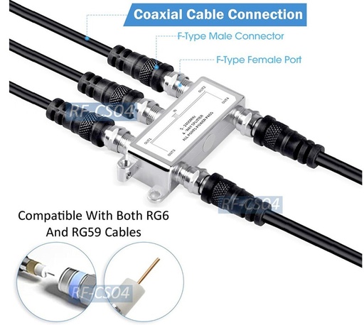 [FT-CONECTX4] CABLE DIVISOR DE VOLTAJE 1 ENTRADA 4 SALIDAS