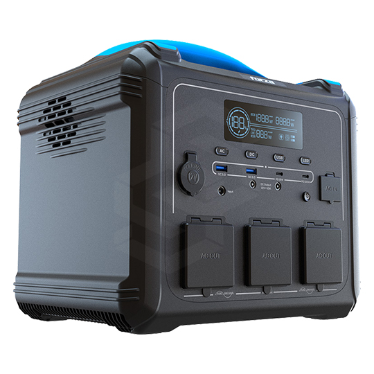 ESTACION DE CARGA PORTATIL DE BATERIA LMFP DE 1200W