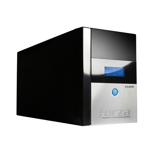 [FZ-FX-2200LCD] UPS FORZA INTERACTIVO 2200VA/1200W CON PANTALA A 8 SALIDAS 120V