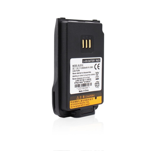 [HY-BL2010] BATERIA DE LITIO PARA RADIO HY-PD5XX Y  HY-PD6XX 2000 MAH