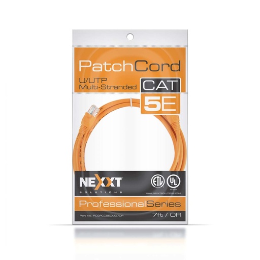 [NEXT-PCCAT5E3PA] CABLE PATCH CORD CAT5E 3 PIES AZUL