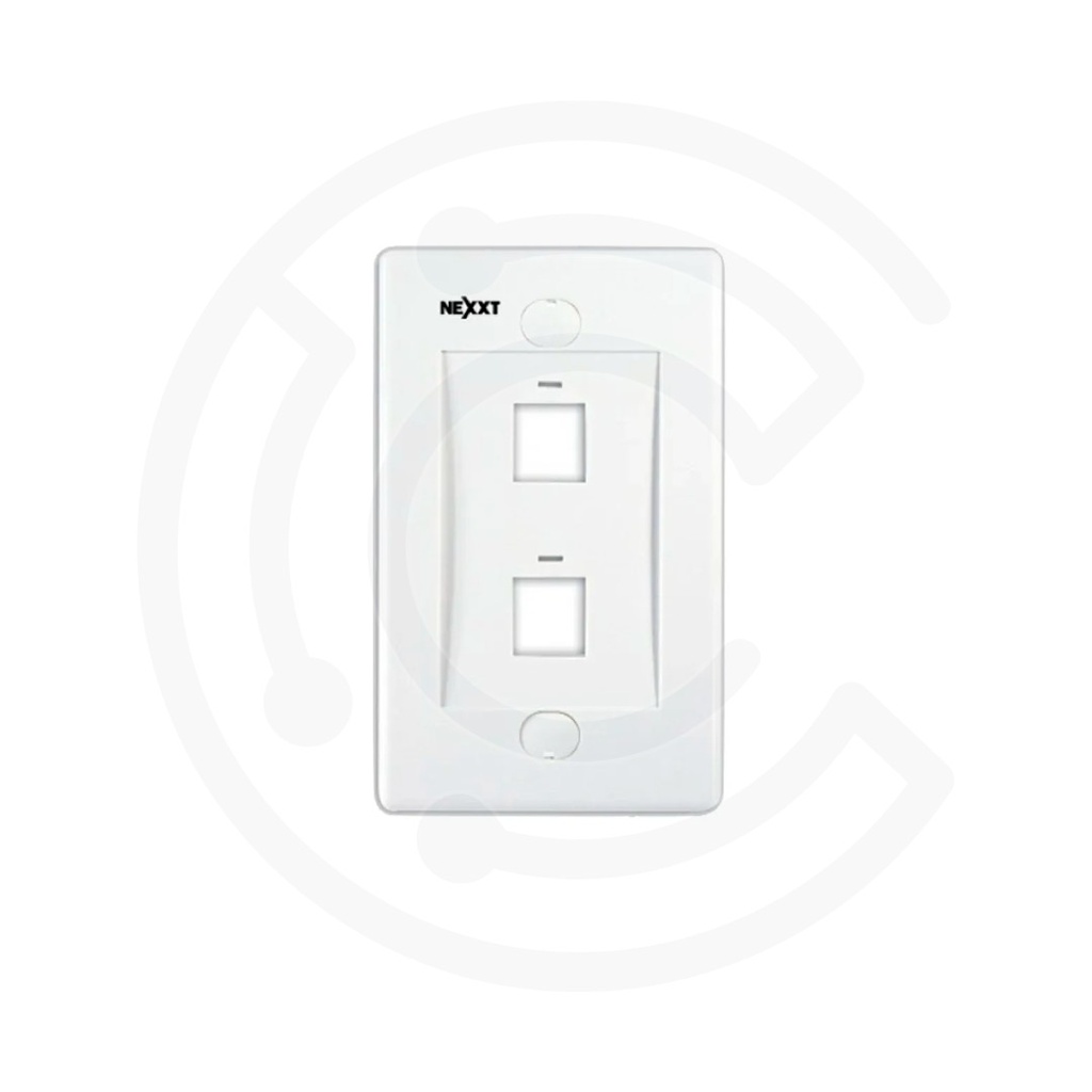 PLACA DE 2 SERVICIOS