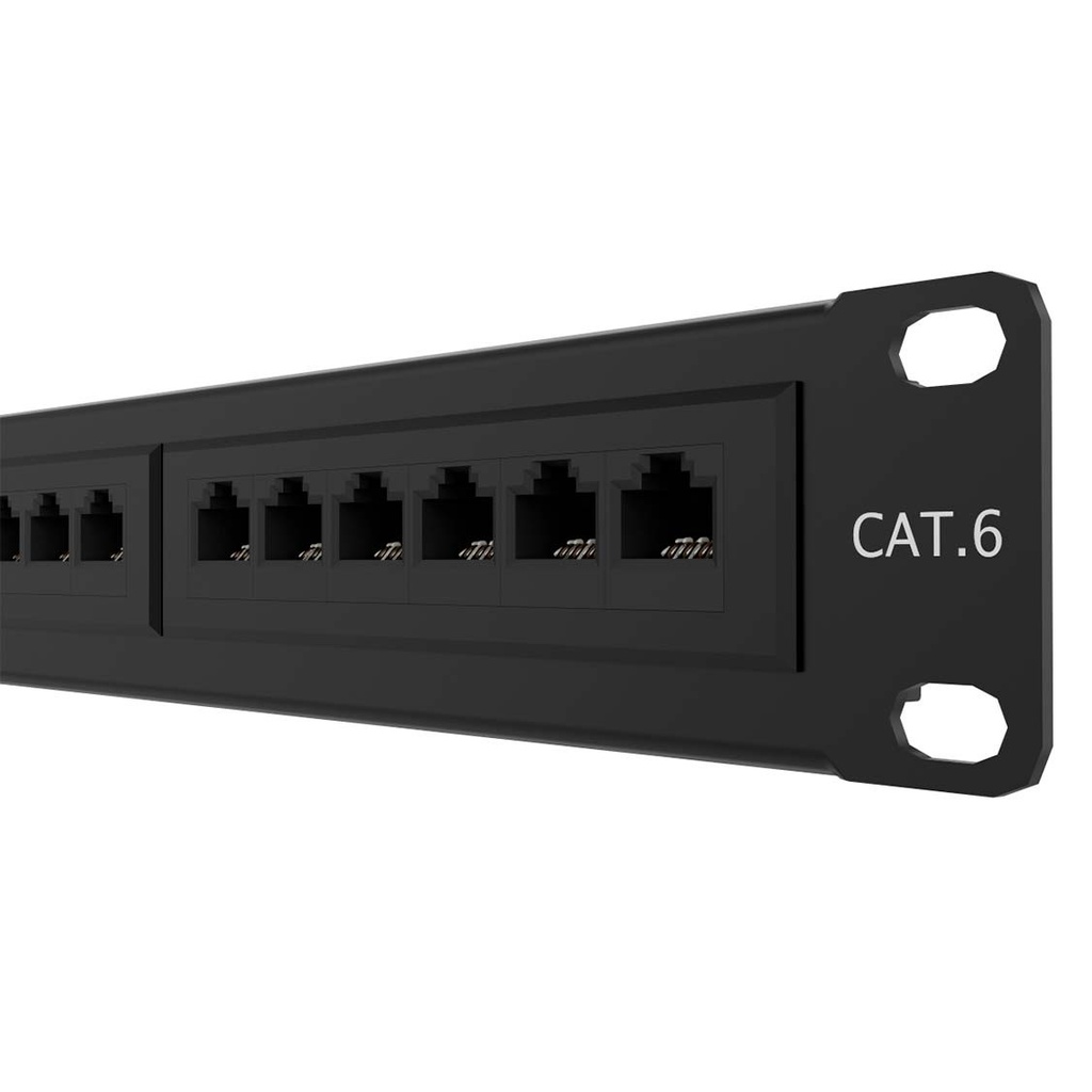 PATCH PANEL CAT6 24 PUERTOS