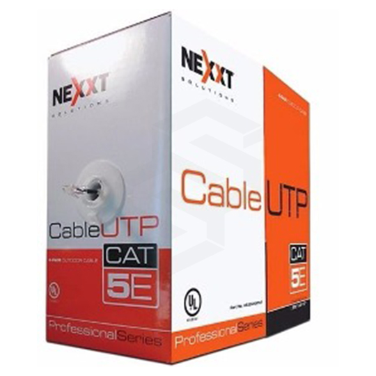 [NEXT-UTPCAT5EXT] CABLE UTP CAT 5E 305 MTS EXTERIOR