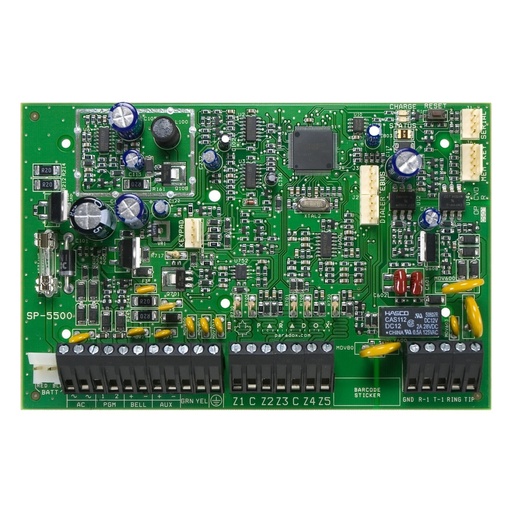 [PA-SP5500] SPECTRA CENTRAL 5 ZONAS EXP 32 2 PARTICI