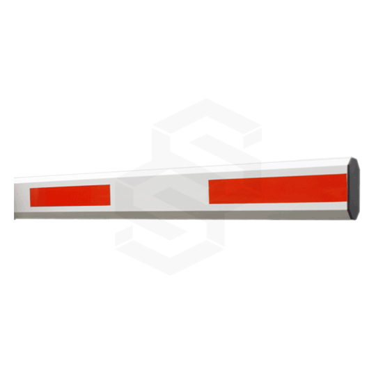 BARRA SLIM RECTANGULAR DE 4,50 METROS BLANCA