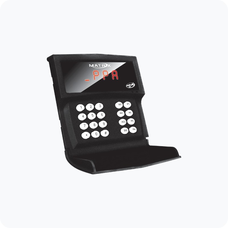 RECEPTOR MATRIX 433,92MHZ COM TECLADO Y DISPLAY