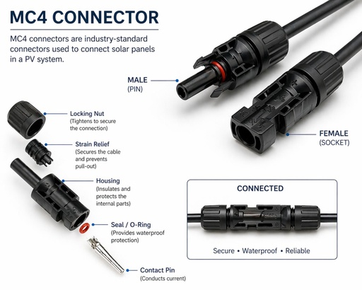 [PS-MC4] CONECTOR TIPO MC4