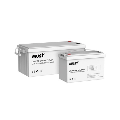 [PS-M-LP15-24100] BATERÍA DE LITIO LIFEPO4 2,5KW 24V - 100A