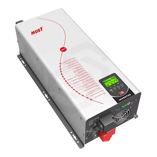 INVERSOR OFF GRID SPLIT PHASE 110/220V 4000WATTS 48VDC CON CARGADOR SOLAR MPPT DE PARED