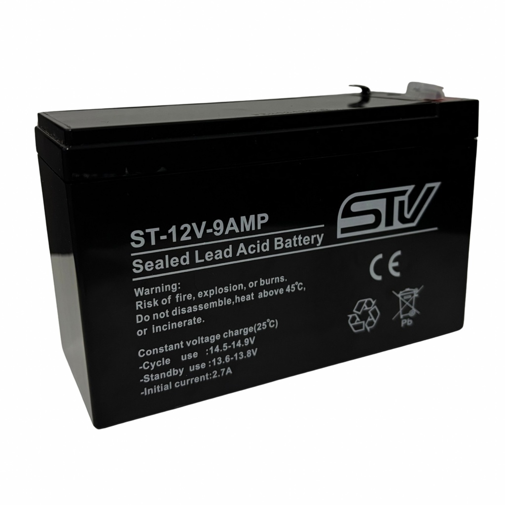 BATERIA RECARGABLE 12VDC 9AMP