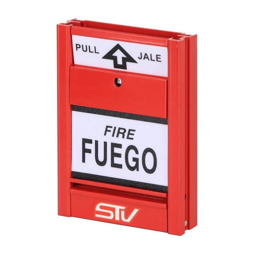 [ST-D-EM02] ESTACION MANUAL METALICA ROJA