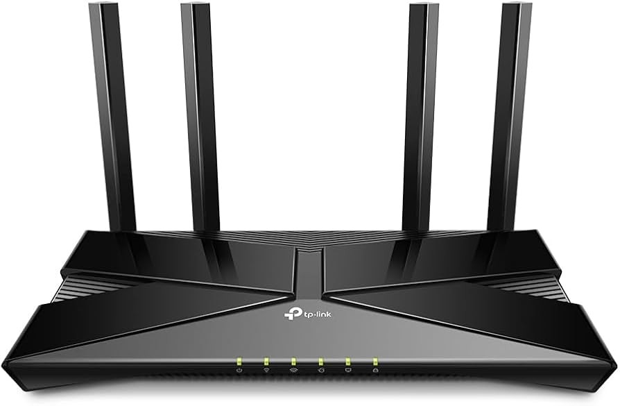 ROUTER TPLINK WIFI 6 AX3000 Mbps 4 PUERTOS GIGABIT 4 ANTENAS