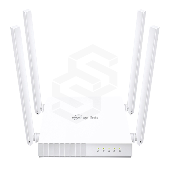 [TP-ARCHER-C24] ROUTER INALAMBRICO AC 750 MBPS DOBLE BANDA 24/5GHZ 4 ANTENAS 4 PUERTOS LAN