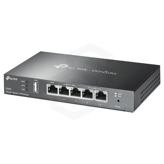 ROUTER VPN 2 PUERTOS LAN + 1 WAN + 2 WAN/LAN GIGABITE TPLINK OMADA