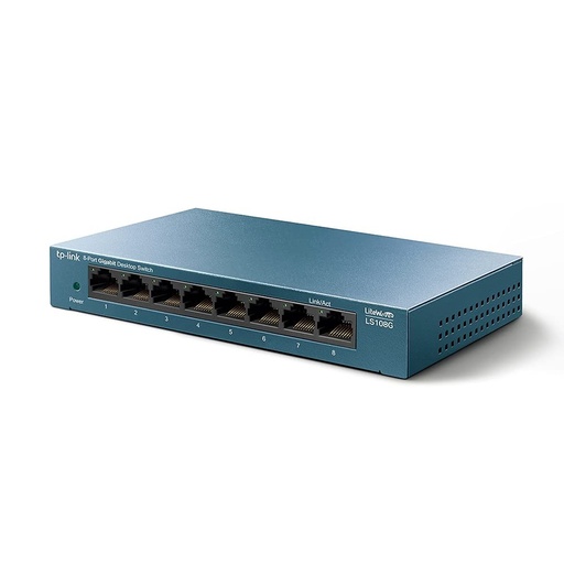 [TP-LS108G] SWITCH 8 PUERTOS GIGABIT ESCRITORIO