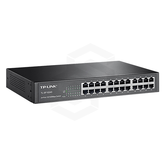 SWITCH 24 PUERTOS 10/100MBPS NO-ADMINISTRABLE