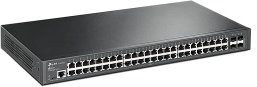 [TP-TL-SG3452] SWITCH TPLINK JETSTREAM 48 PUERTOS GIGABIT + 4 SFP+ 1GBPS CAPA 2 ADMINISTRABLE