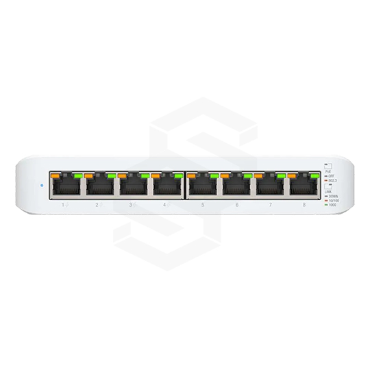 [UB-USW-LITE-8-POE] SWITCH POE, 8 PUERTOS, 4 PUERTOS GBE POE+ + 4 PUERTOS GBE 52W