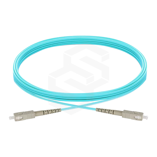 [XT-PATSC-OM3SX2MM2M] CABLE PATCHCORD FIBRA ÓPTICA SC/UPC - SC/UPC, OM3 MULTIMODO, SIMPLEX, 2MM, CHAQUETA LSZH AQUA, 2 MTS