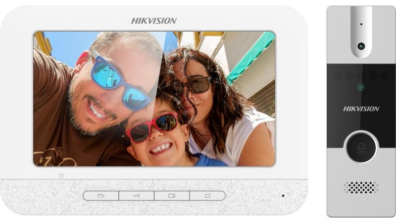 KIT DE VIDEO PORTERO DS-KB2411-IM + DS-KH2220 ANALOGO HIKVISION