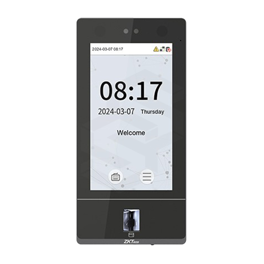 "LECTOR FACIAL PANTALLA TOUCH 7"" CON LECTOR HUELLA Y PROXIMIDAD, PARA CONTROL DE ACCESO Y ASISTENCIA IP65"