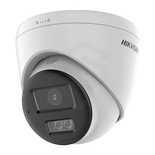 DOMO SELLADO 8MP IR 30-40M AUDIO 2 VIAS, LUZ HIBRIDA CON ALARMA ACTIVA