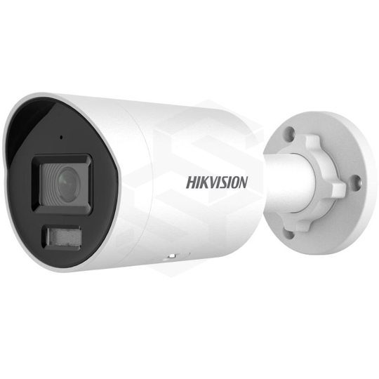 [DS-2CD3043G2-LIU] CAMARA IP TUBO EXTERIOR 4 MP L 2.8MM H265+ ACUSENSE WDR CON MICROFONO DUAL LIGHT