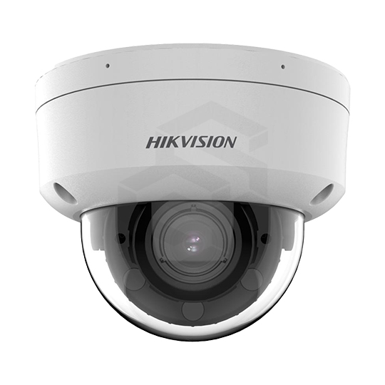 CAMARA IP DOMO EXTERIOR 4MP L MOTORIZADO 28-12MM H265+ WDR ACUSENSE LUZ HIBRIDA CON MICROFONO
