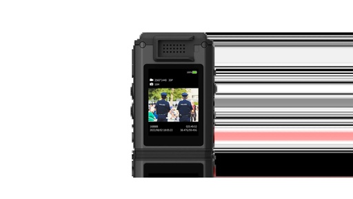 [HY-GC550-256GB] BODY CAMERA 2K WIFI, ALMACENAMIENTO 256GB BATERIA 2100MAH