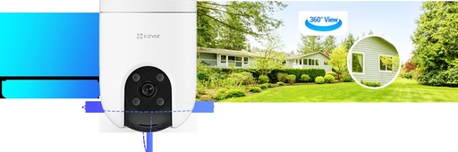 [CS-H8C-R200-8H8WKFL] H8C 8MP PANTILT EXTERIOR  EZVIZ  L 4MM
